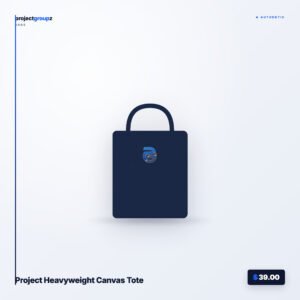 Project Heavyweight Canvas Tote
