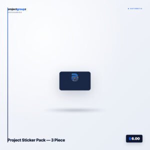Project Sticker Pack — 3 Piece